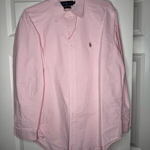 Ralph Lauren Men's Light Pink Dress Shirt